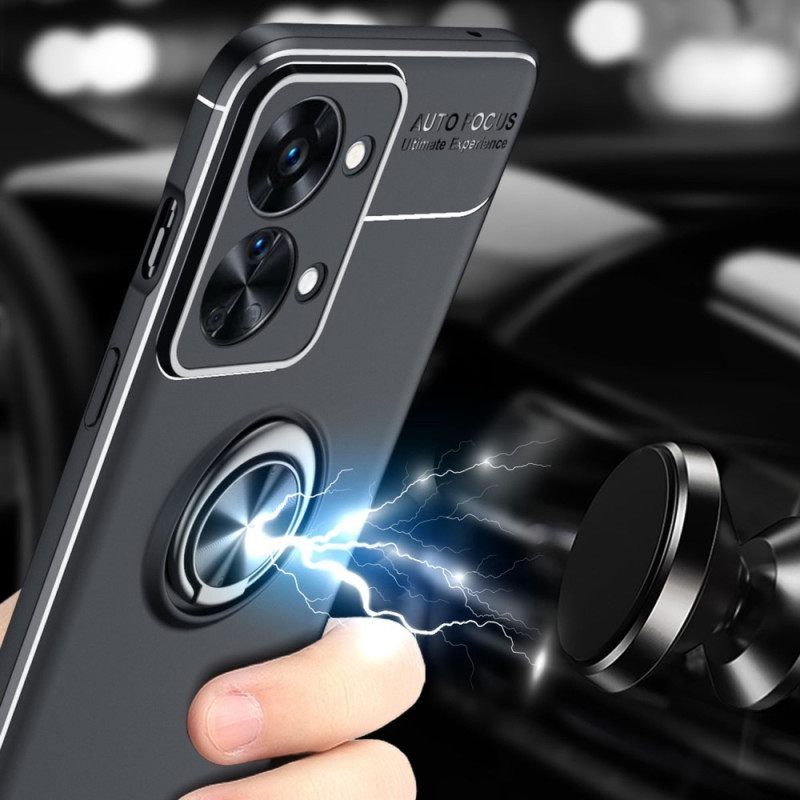 Θήκη OnePlus Nord 2T 5G Περιστρεφόμενος Δακτύλιος Auto Focus Ultimate Experience